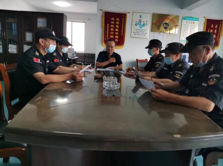 戎安公司義務(wù)巡邏開展反電詐、防溺水宣傳活動